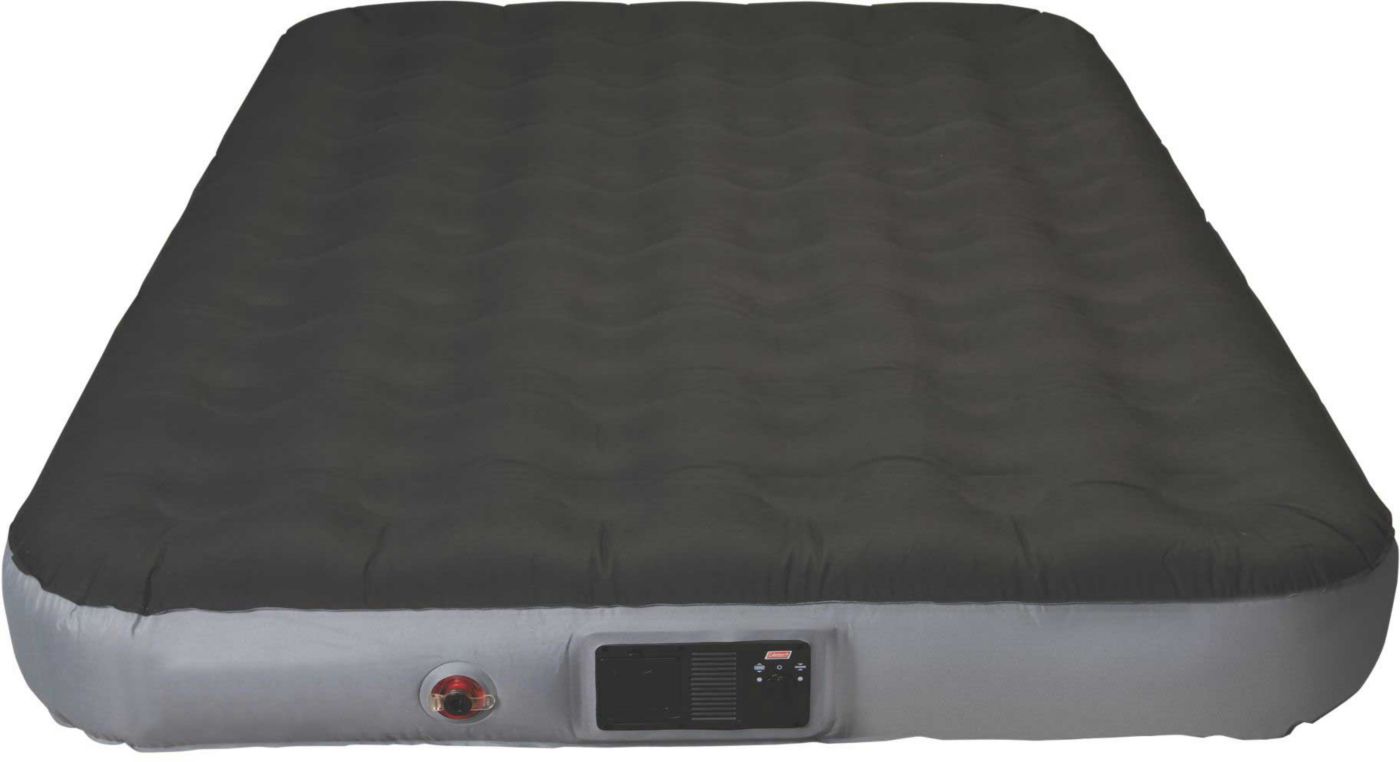 coleman battery powered air mattress queen