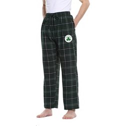 Concepts Sport Men's Boston Celtics Plaid Flannel Pajama Pants