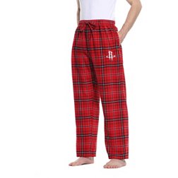 Concepts Sport Men's Houston Rockets Plaid Flannel Pajama Pants