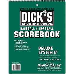 DICK'S Sporting Goods Deluxe Baseball/Softball Scorebook
