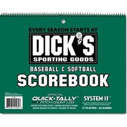 DICK'S Sporting Goods Baseball/Softball Scorebook