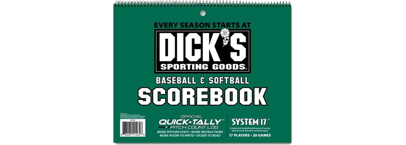 Dicks Sporting Goods Baseballsoftball Scorebook Dicks Sporting Goods 