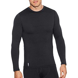 Duofold Men's Mid Weight Wicking Thermal Pant, Black, Small