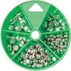 Water Gremlin Green Tin Removable Split Shot Sinker Selector Pack