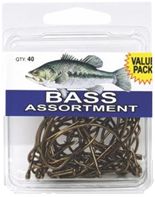 Photos - Fishing Hook / Jig Head Eagle Claw Bass Hook Assortment 17ECLUBSSHKSSTXXXTER