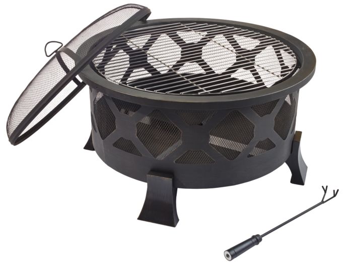 Field Stream 32 Fire Pit And Cooking Grate Dick S Sporting Goods