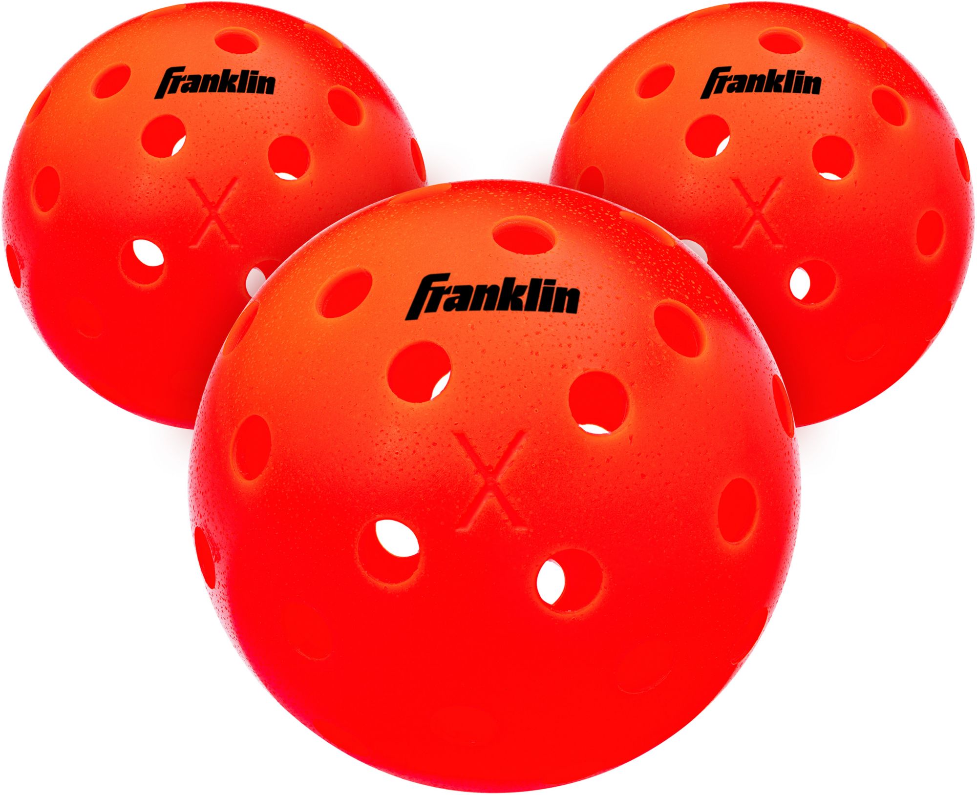 Franklin Pickleball X-40 Outdoor Pickleballs – 3 Pack