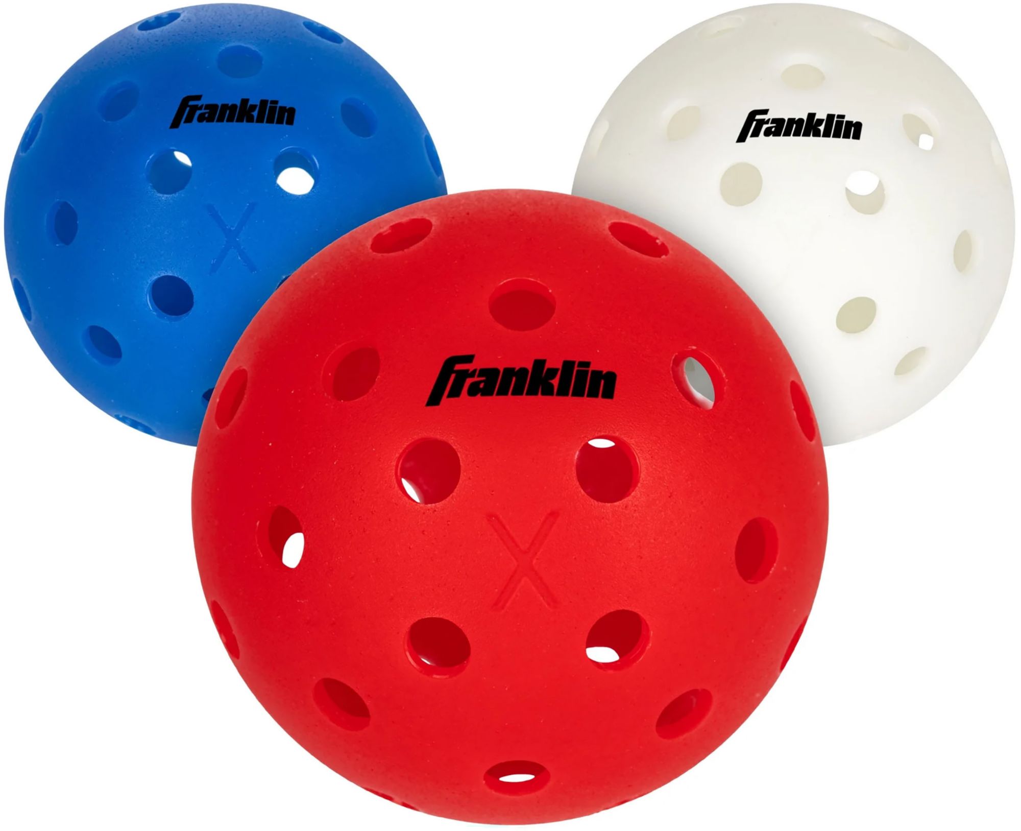 Franklin Pickleball X-40 Outdoor Pickleballs – 3 Pack