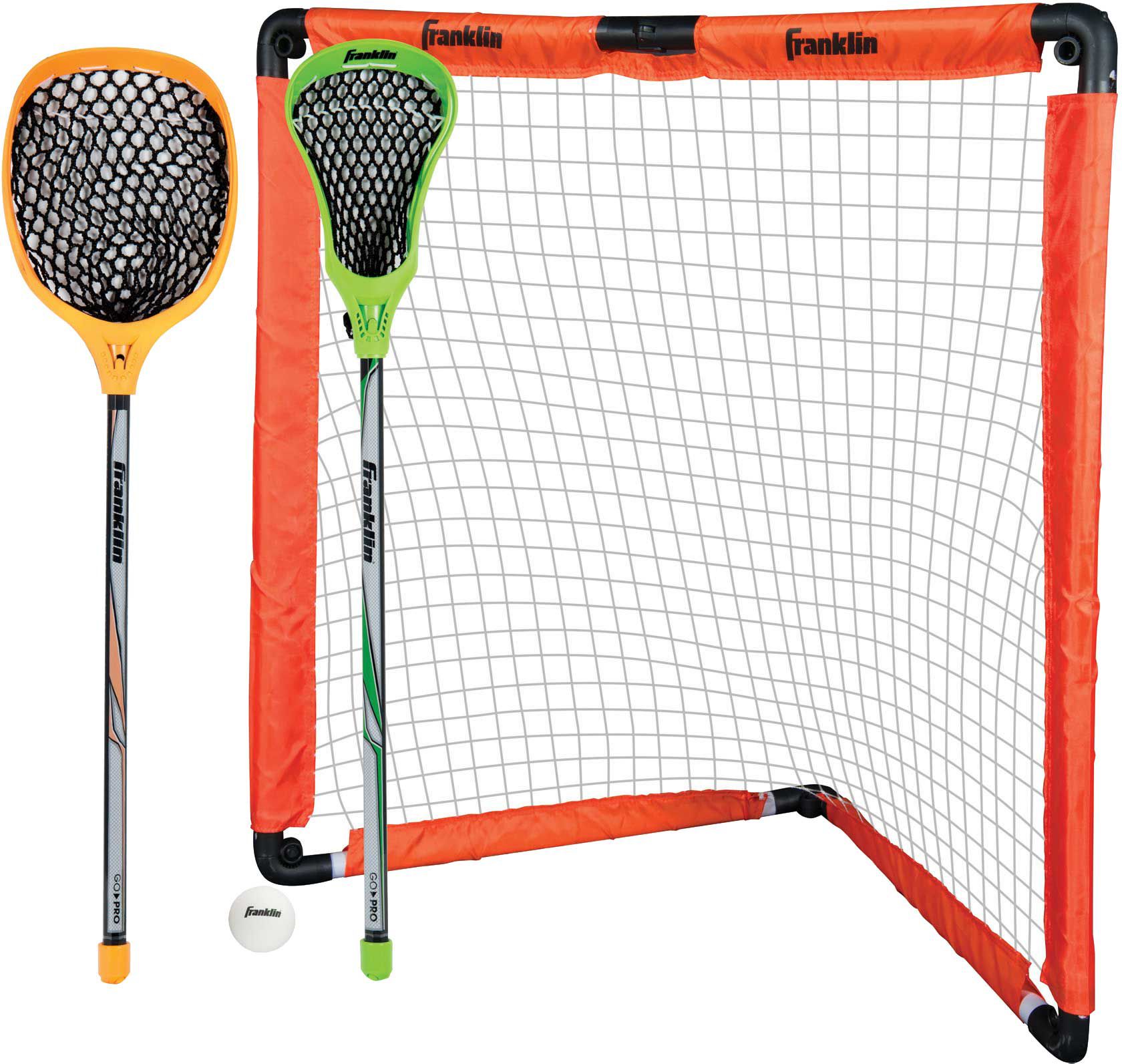 Franklin Sports Youth Lacrosse Goal and Stick Set