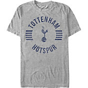 Fifth Sun Men's Tottenham Hotspur Spur Sphere Athletic Heather Crew T-Shirt