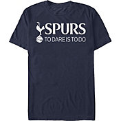 Fifth Sun Men's Tottenham Hotspur Spurs To Dare Navy Crew T-Shirt