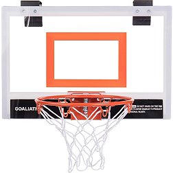NERF Over the Door Mini Basketball Hoop Set - Pro Hoop Mini Hoop Set with  NERF Foam Basketball - Steel Rim Great for Dunking - Perfect Bedroom +