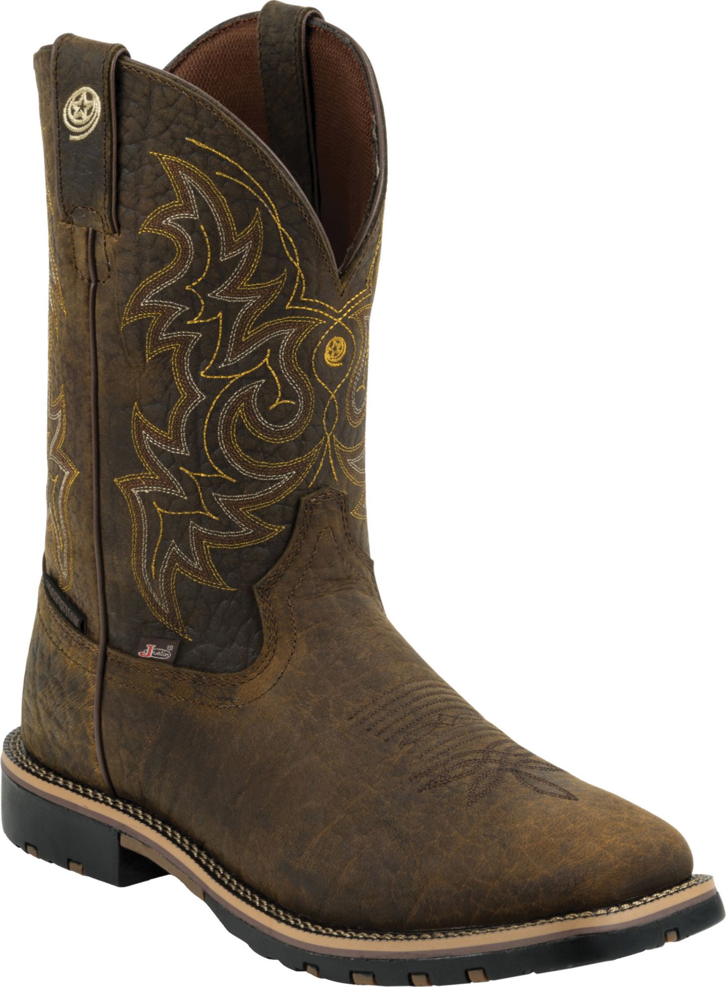 justin george strait work boots