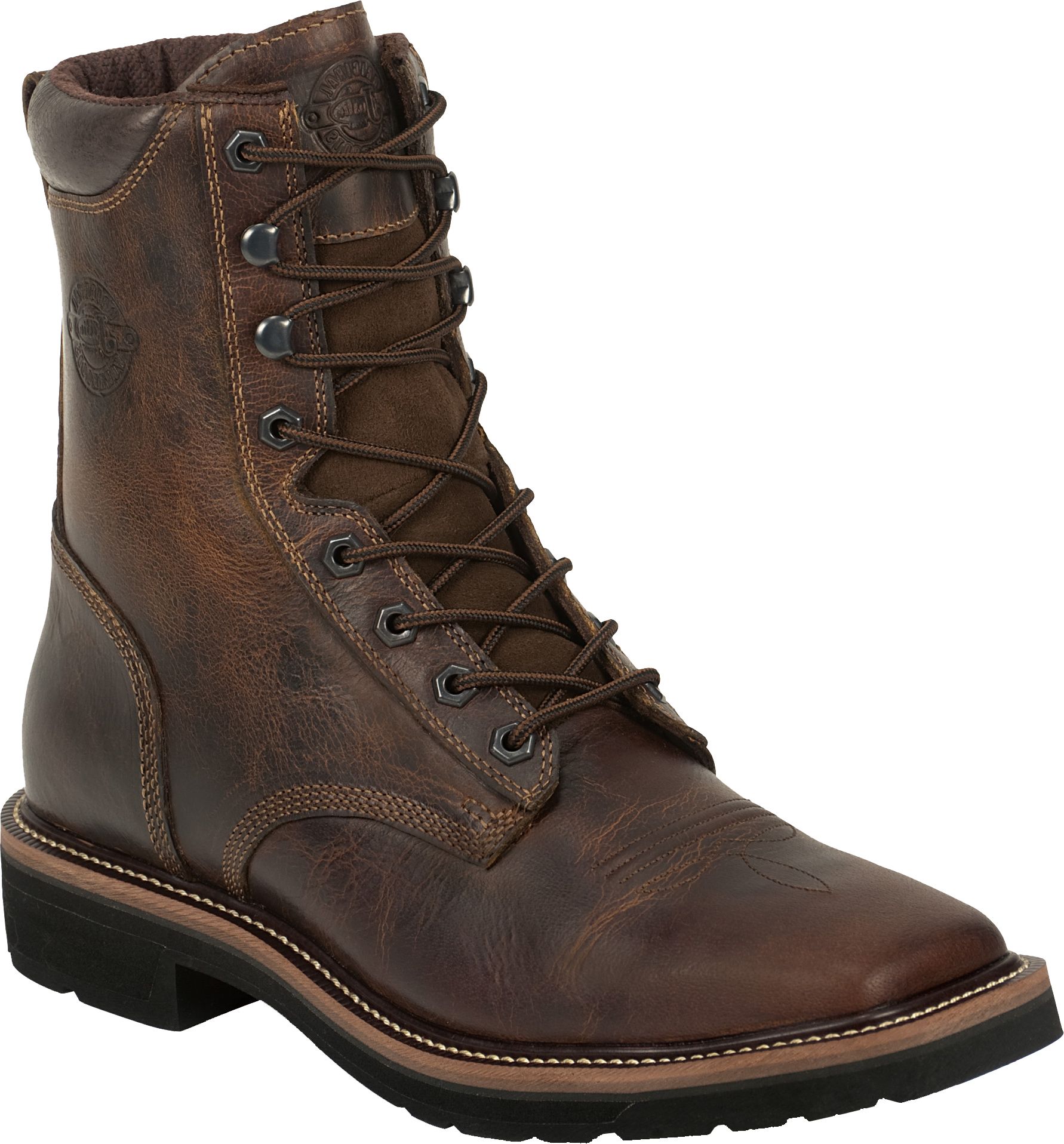 men's justin work boots on sale