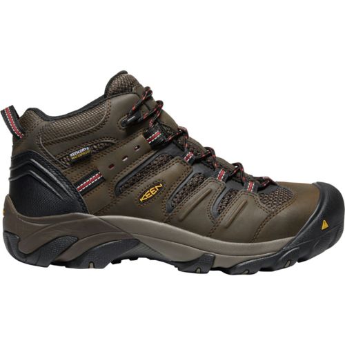 KEEN Men's Lansing Mid Waterproof Steel Toe Work Boots