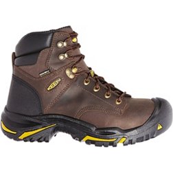 KEEN Men's Mt Vernon 6” Waterproof Steel Toe EH Work Boots