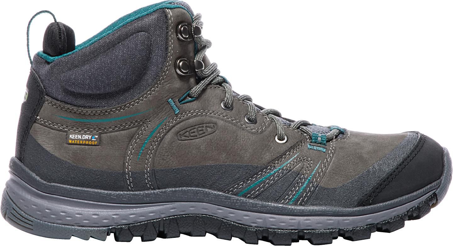 keen women's terradora leather waterproof hiking shoes