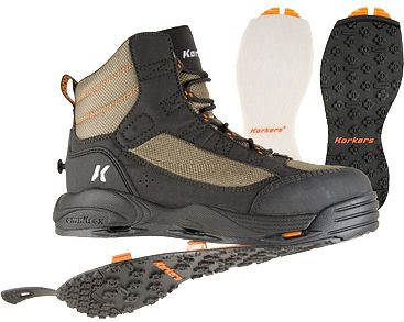 Korkers Greenback Wading Boots - Packed with the Essentials - Includes