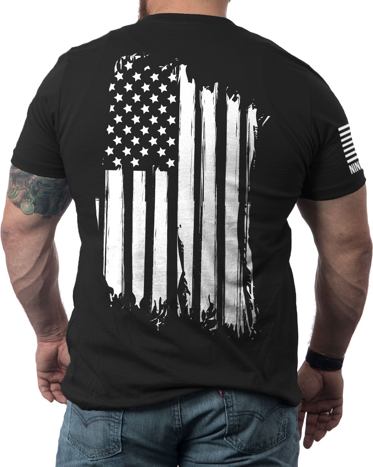 Nine Line Apparel Men's American Flag 