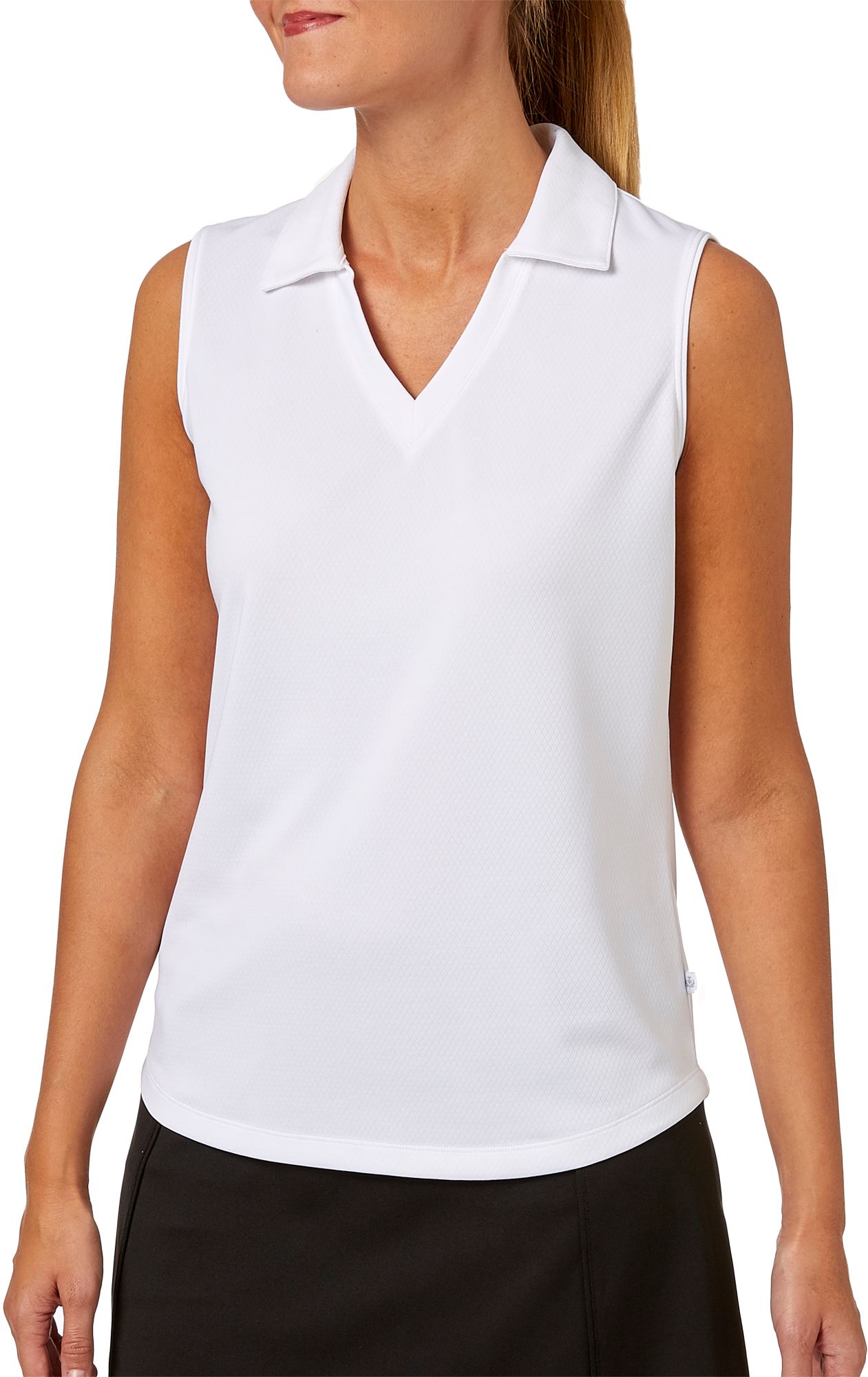 plus size sleeveless golf shirts