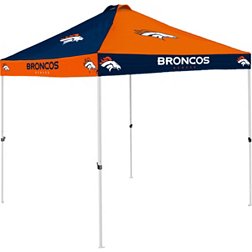 Logo Brands Denver Broncos Checkerboard Tent
