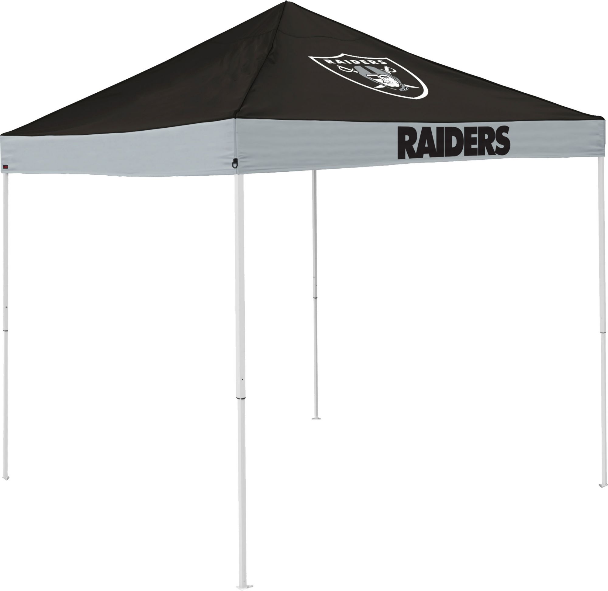 Logo Brands Las Vegas Raiders Economy 9'x9' Canopy Tent