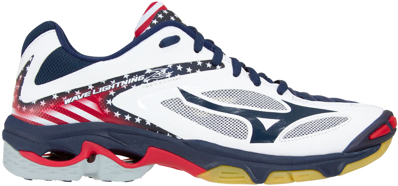 mizuno american flag volleyball shoes