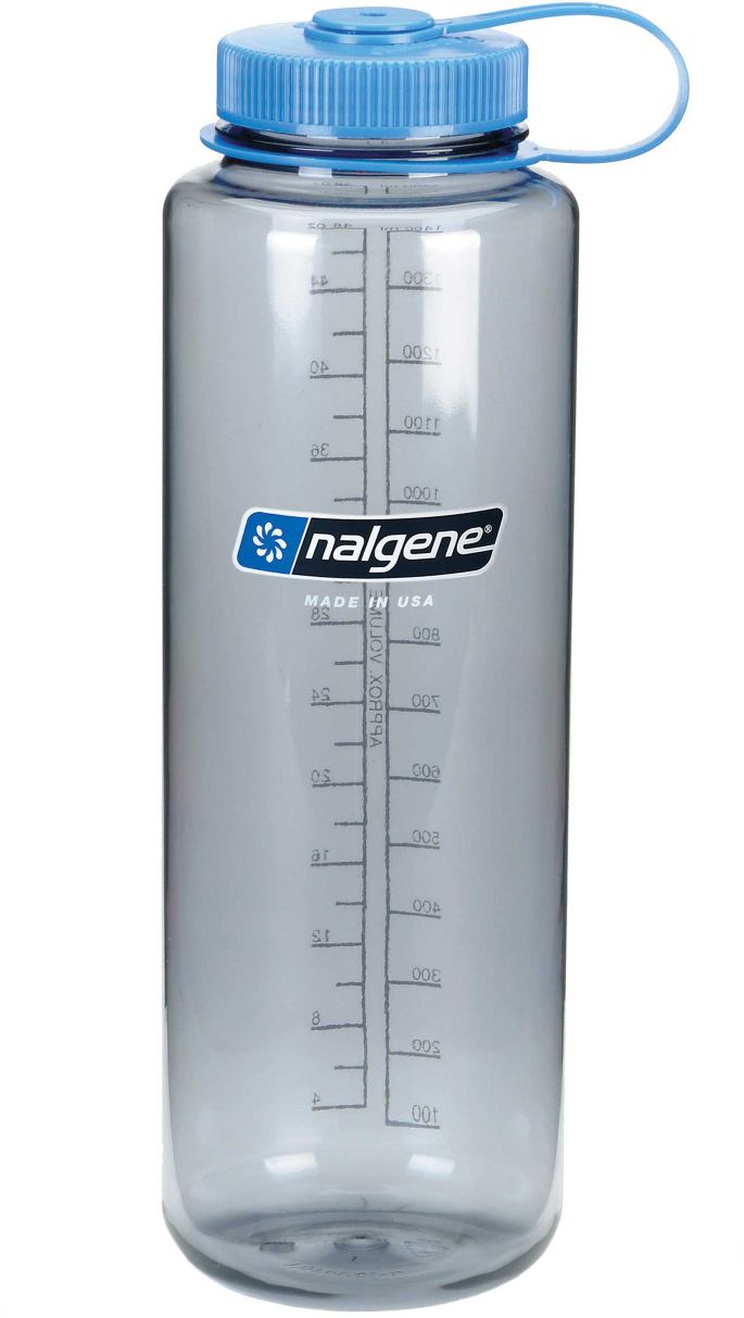 Blue 48Ounce Nalgene Tritan Silo Wide Mouth Bottle