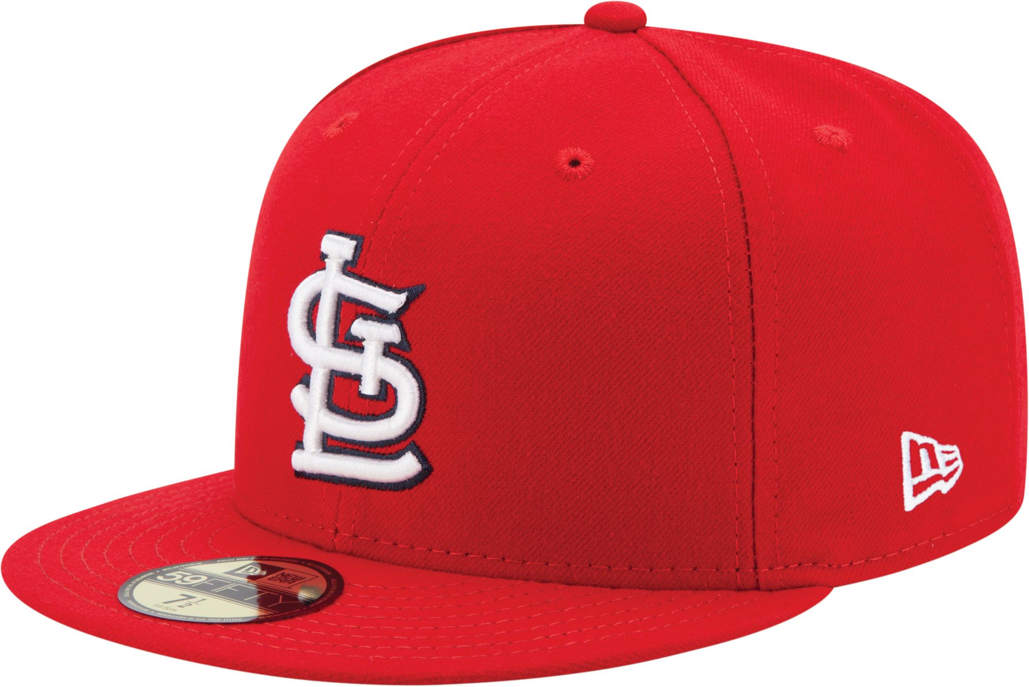 New Era Men&#39;s St. Louis Cardinals 59Fifty Game Red Authentic Hat | DICK&#39;S Sporting Goods