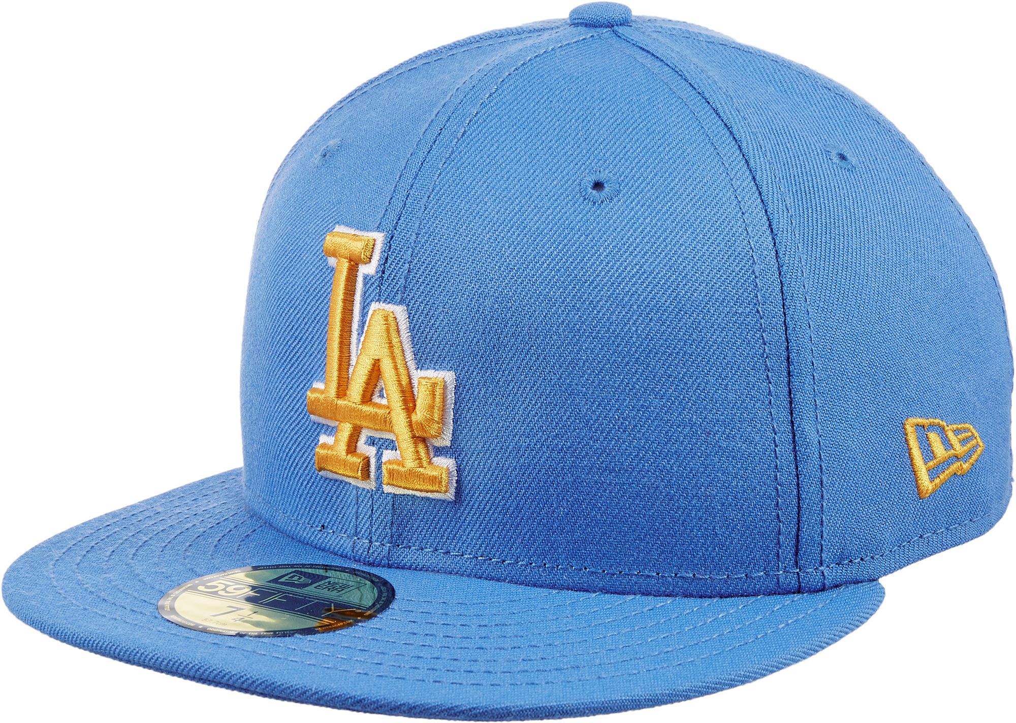 MLB Los Angeles Dodgers in Black with USC Colors New Era 59Fifty Fitted