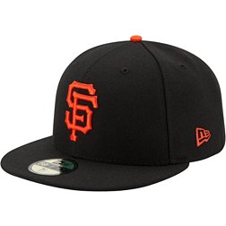 New Era Men's San Francisco Giants 59Fifty Game Black Authentic Hat