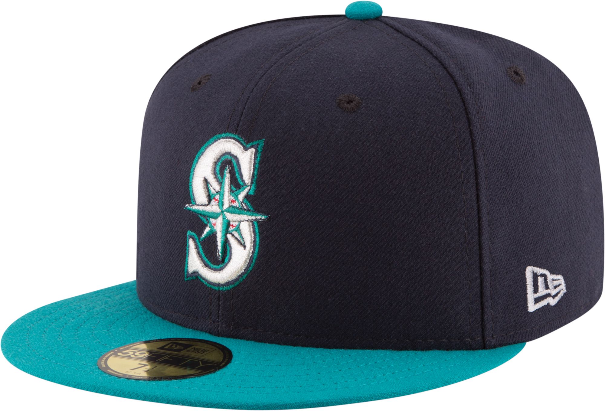 New Era Adult Seattle Mariners 59Fifty Alternate Navy Authentic Hat