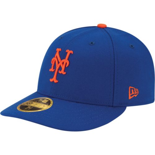 New Era Men's New York Mets 59Fifty Game Royal Low Crown