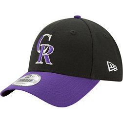 New Era Men's Colorado Rockies 9Forty Black Adjustable Hat
