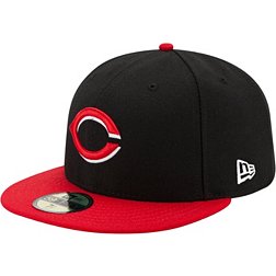 New Era Men's Cincinnati Reds 59Fifty Alternate Black Authentic Hat