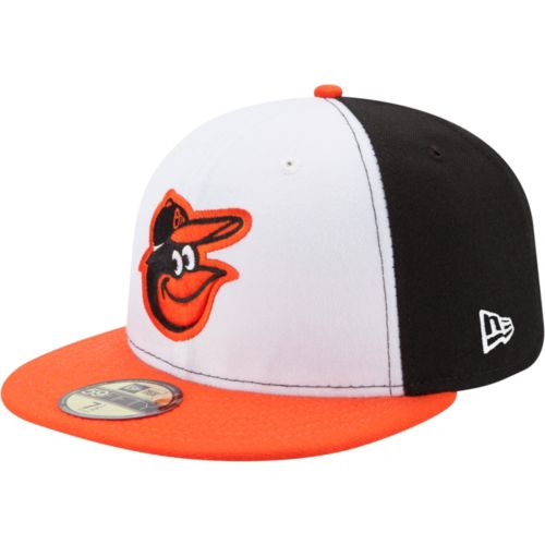 New Era Men's Baltimore Orioles 59Fifty Road Black Authentic