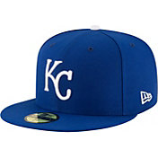 New Era Men's Kansas City Royals 59Fifty Game Royal Authentic Hat