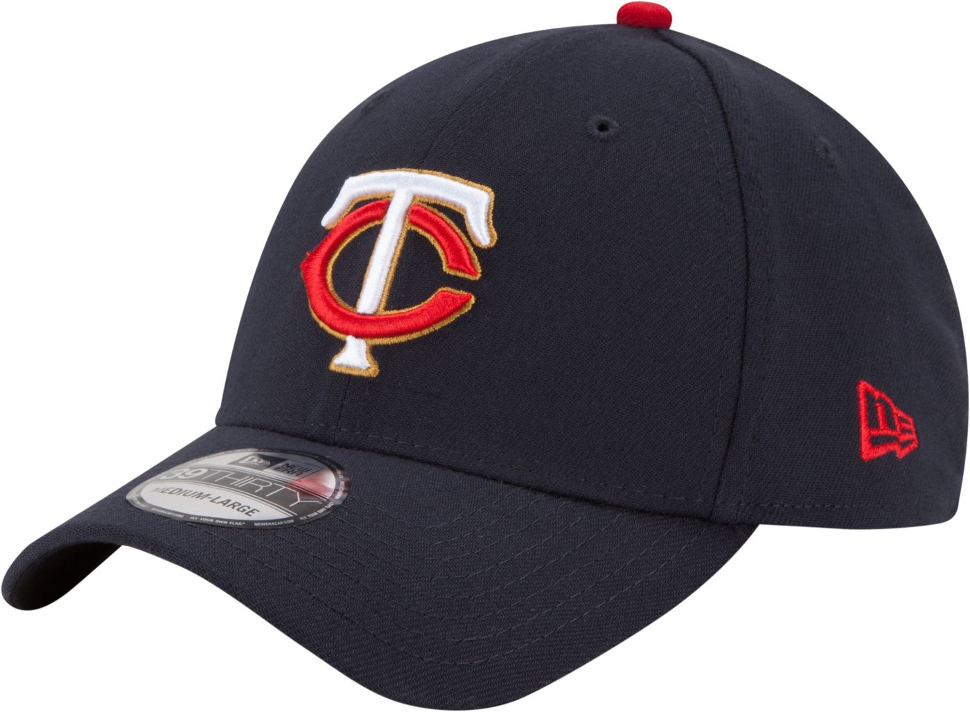 New Era Men's Minnesota Twins 39Thirty Navy Stretch Fit Hat | DICK'S Sporting Goods