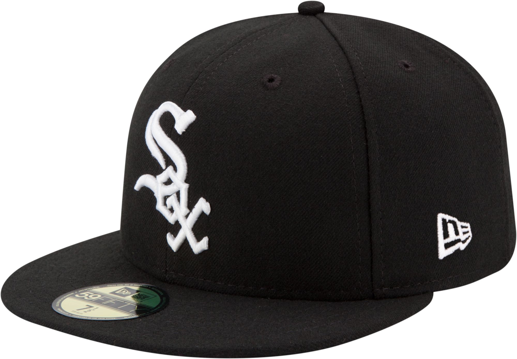 New Era Men's Chicago White Sox 59Fifty Game Black Authentic