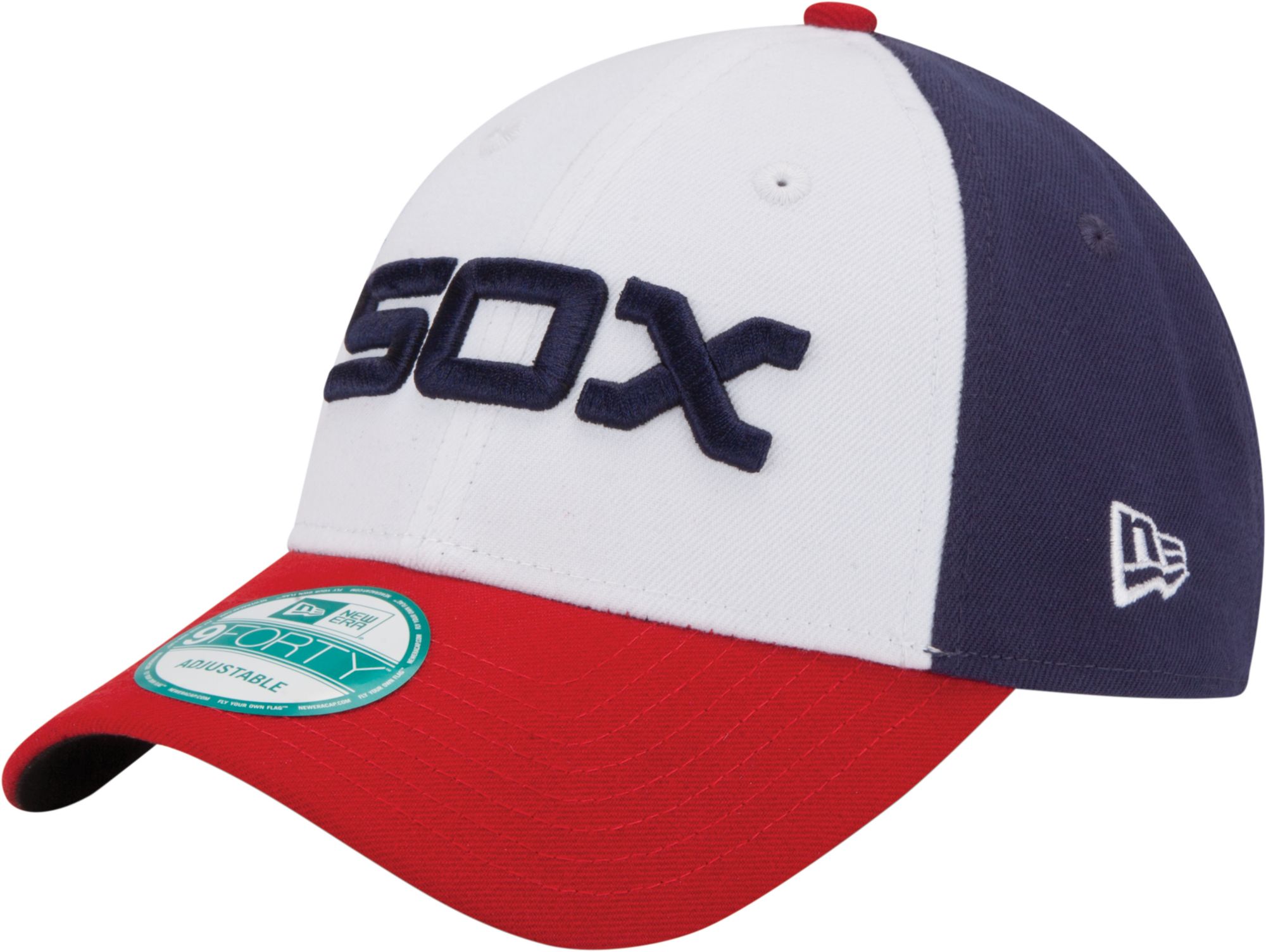 ‘47 Men's Chicago White Sox Clean Up Black Adjustable Hat
