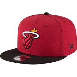 New Era Men's Miami Heat 9Fifty Adjustable Snapback Hat