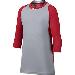 Nike Men's Pro Cool Reglan ¾-Sleeve Baseball Shirt