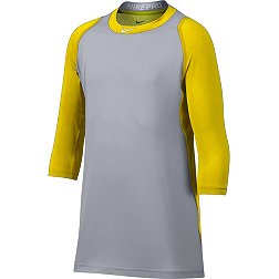 Nike Pro Combat Compression Top Men's Gold New without Tags XL