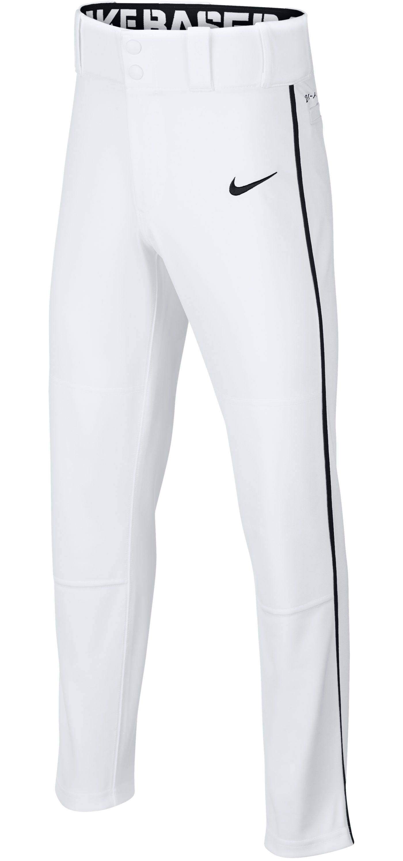 nike baseball pants black piping