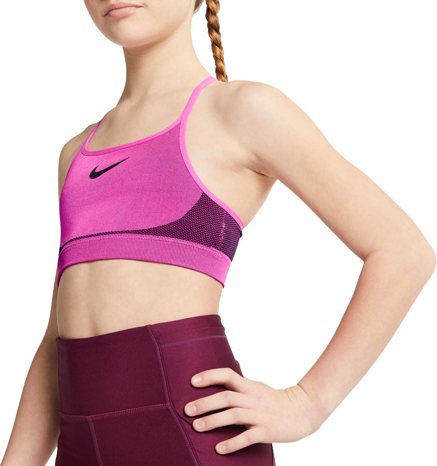 nike girls sports bra