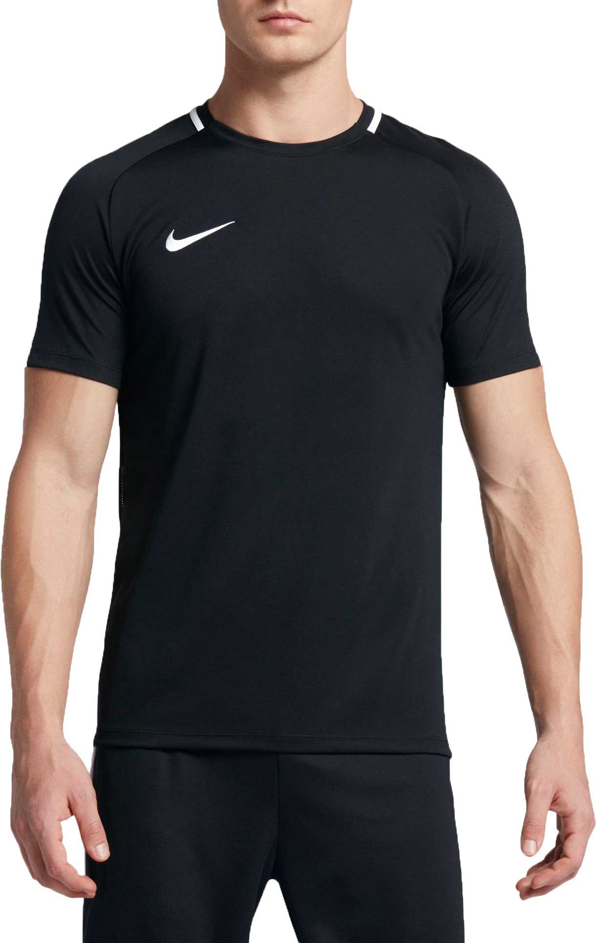 nike black soccer jersey