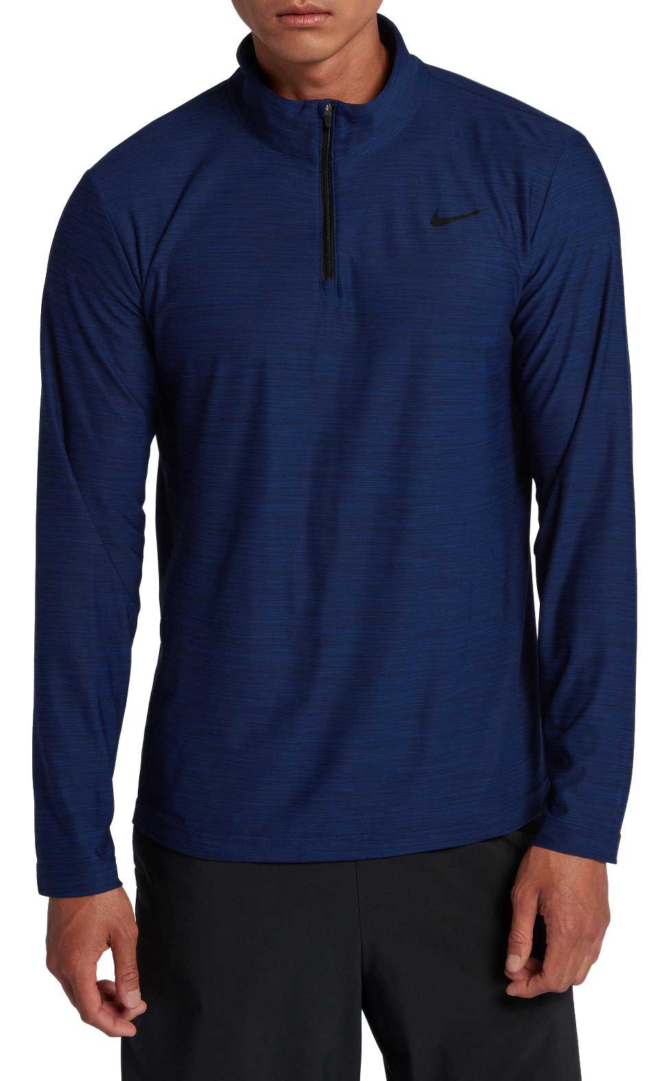 nike breathe quarter zip pullover