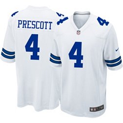 Nike Men's Dallas Cowboys Dak Prescott #4 White Game Jersey