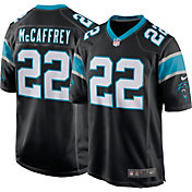 Nike Men's Carolina Panthers Christian McCaffrey #22 Black Game Jersey