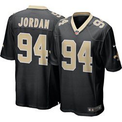 Nike Men's New Orleans Saints Cameron Jordan #94 Black Game Jersey